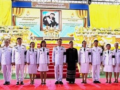 พิธีวางพานพุ่มดอกไม้สดเนื่องในวันพระบิดาแห่งฝนหลวง ประจำปี ๒๕๖๘
